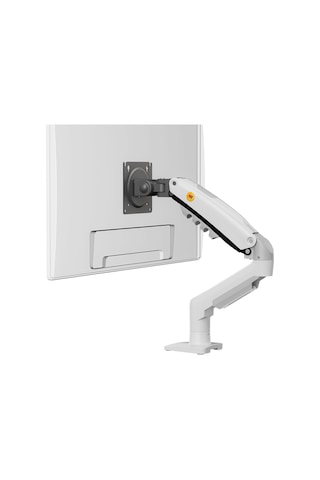 Triline Nb F80-xe Beyaz 17-30" Amortisörlü 2-9kg Ergonomik Monitör Tutucu Vesa Monitör Standı