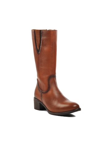 Taba Kadın Çizme 9289 Z Taba