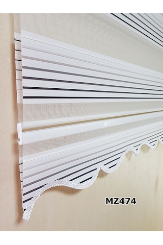 Bbb Pliseli Stor Zebra Perde Renk Geçişli Seçenekli Mz474