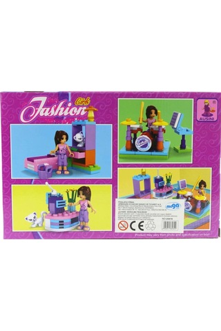 Ausini 108 Parça Fashion Girls Müzik ve Yatak Odası