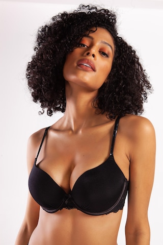 Golshan Goldy Heavy Push Up Bra, Siyah Renk Konforlu Ve Şık Sütyen Çok renkli