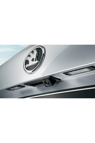 Skoda Superb 2016-2019 Kamerası Bagaj Açma Kolu Tutamak Plakalık
