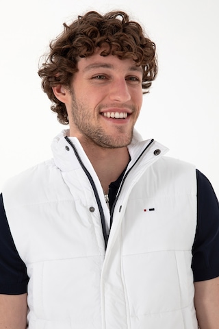 U.s. Polo Assn. Erkek Beyaz Yelek Dokuma 50299412-vr013 Beyaz