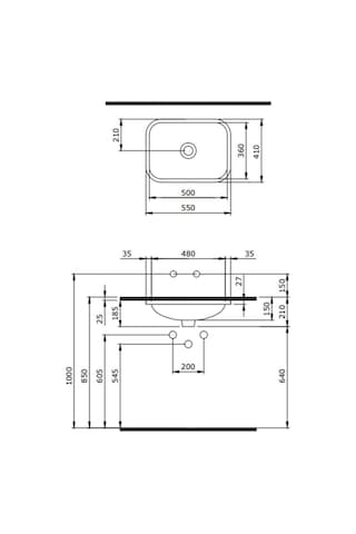 Scala Tezgahaltı Lavabo Gri 1006-006-0125 Gri