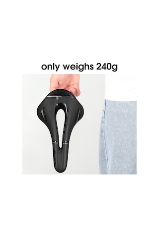 Dancemonkey Konforlu Bisiklet Sele - Ergonomik, Havalandırmalı, Su Geçirmez, Prostat Desteği Mtb/yol Bisikleti Selesi Siyah Siyah