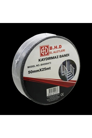 Jenerik Kaydırmaz Bant 50mm X 25m Siyah