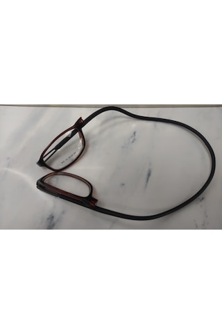 Vinaldi Vi629 Unisex Mıknatıslı Medium Mavi Işık Korumalı Gözlüğü Şeffaf - Kahverengi