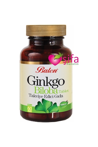 Balen Ginkgo Biloba 600 MG 60 Tablet Gingko Balen Ginkgo Biloba 600 MG 60 Tablet Gingko