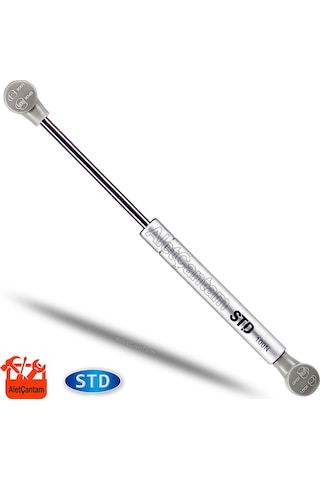 Std Piston Dolap Kapak Amortisörü Gazlı Kapak Pistonu 100n