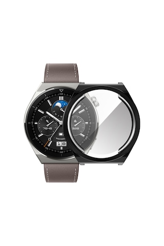 Huaewei Watch Gt 3 Pro 46Mm Kılıf 360 Full Koruma Ultra Ince Sil