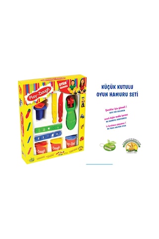 Play Dough Doğal Oyun Hamuru Seti 9 Parça