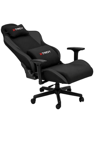 Valor Model 180 Yatan, Kumaş Oyuncu Koltuğu Siyah