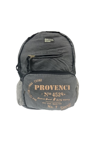 Old Cotton Cargo Kaliteli Tek Bölmeli Vintage Disayn Günlük Gezi Okul Sırt Çantası North Dakato Bag Brand 30x43cm Gri