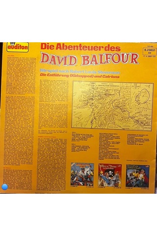 Die Abenteuer Des David Balfour - Die Entführung Kidnapped Und Catriona - Auditon Vinyl Lp