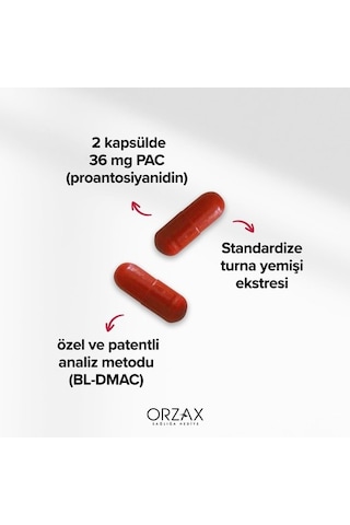 Orzax Ocean Cranberry 30 Kapsül