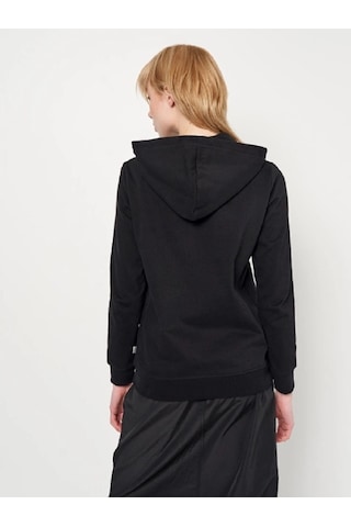 Vans Drop V Logo Hoodie-b Kadın Sweatshirt vn0a5hnpblk1-14682 001