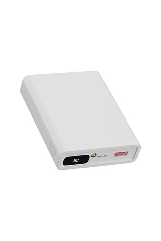 ENERX Enr-p10188dc 10000 Mah 2.1 Amper Dijital Göstergeli Powerbank Beyaz