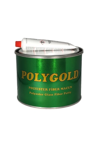 Polygold Gri Polyester Fiber Elyaflı Macun 2700 Gram 2.7 Kg Polygold Gri Polyester Fiber Elyaflı Macun 2700 Gram 2.7 Kg