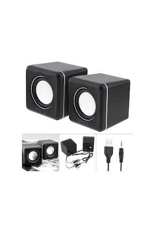 Pc Usb Mini Speaker 1+1 Hoparlör Ses Sistemi Platoon Pl-4085 Pc Usb Mini Speaker 1+1 Hoparlör Ses Sistemi Platoon Pl-4085