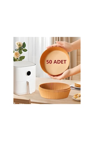 Air Fryer Fritöz Pişirme Kağıdı 50 Adet