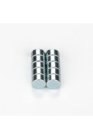 200 Adet 5x3 Mm Yuvarlak Güçlü Neodyum Mıknatıs Çap 5 Mm Kalınlık 3 Mm