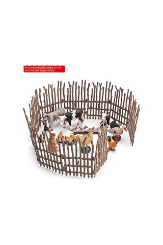 Konesam Küçük Çiftlik Hayvanları İçin Simülasyonluk Yetiştirme Kafesi, Dekoratif Sahne Aksesuarı, Eğitici Model, Dayanıklı Malzeme İle 125g