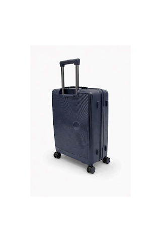U.S. Polo Assn. 3'lü Valiz Seti %100 Polipropilen Valiz 4x2 Teker Lacivert 26041 Lacivert