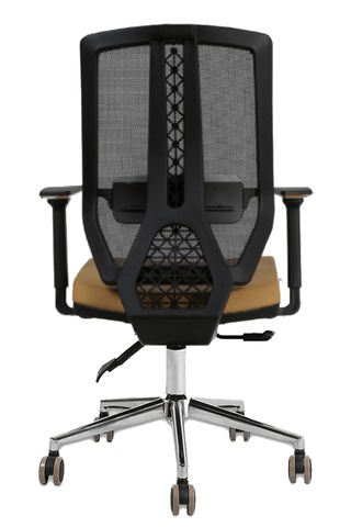 Hunt Mobilya Angerd Kahverengi Deri Ofis Çalışma Koltuğu