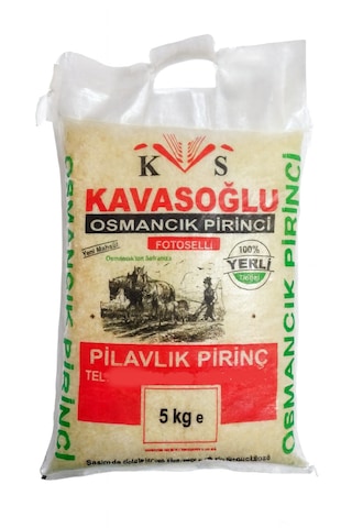 Kavasoğlu Osmancık Pirinci 5 Kg