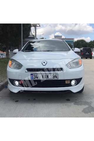 Renault Fluence Ön Ek Makyajsız Plastik Ön Lip