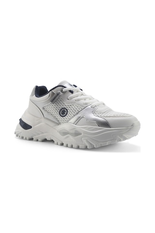 Lumberjack Chuke 5fx Beyaz Kadın Sneaker Beyaz-gumus-lacı Çok Renkli