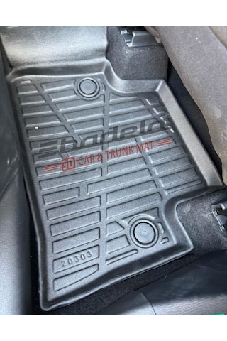 Toyota Chr C-hr 2025 3d Kauçuk Kokusuz Havuzlu Paspas