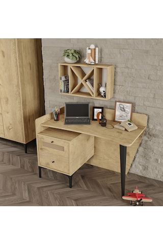 Trio Wood L Genç Odası %100mdf Meşe