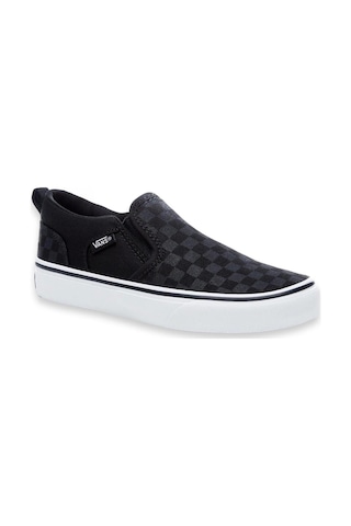 Vans Vn000vh0 Yt Asher Sneakers Siyah Çocuk Spor Ayakkabı Siyah