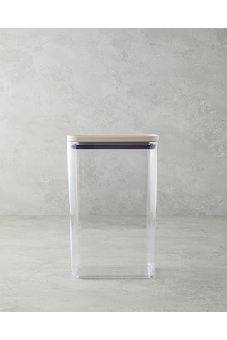 English Home Colessa Plastik Saklama Kabı 1200 Ml Krem Krem