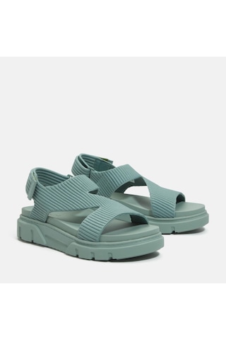 Timberland Greyfield Sandal Backstrap Sandal Kadın Light Green Knit Sandalet Tb0a2qkneue1 Light Green Knit Açık Yeşil