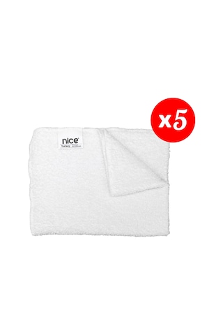 Nice Polti-karcher Buharlı Temizleyici Uyumlu Büyük Düz Havlu Bez Seti 5'li Niceset B