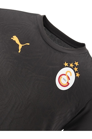 Galatasaray Lisanslı Puma A Takım Antrenman 5 Yıldız T-shirt Siyah