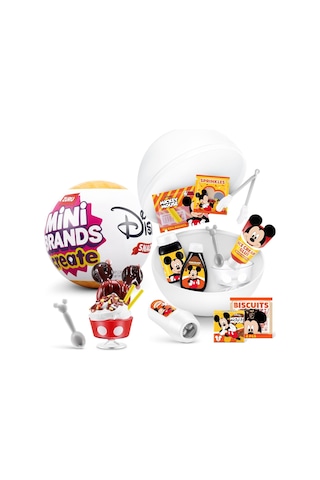 Mini Brands Create Snacks Sürpriz Disney Temalı Koleksiyonluk Mini Atıştırmalıklar Yapma Seti 1 Adet