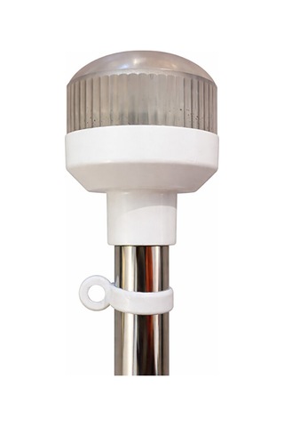 Tekne Bayrak Direği Led Aydınlatmalı - Tekne Ve Botlar İçin, 40 Cm Uzunluk Paslanmaz