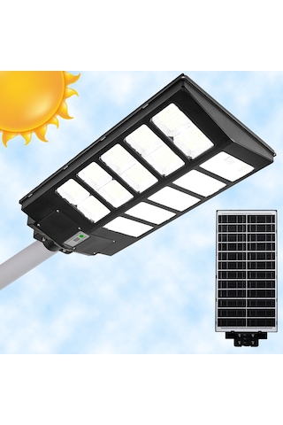 Emenec 1200w Güneş Enerjili Led Aydınlatma Solar Aydınlatma