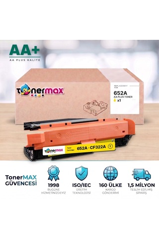 Hp 652a Cf322a Sarı Uyumlu Toner Aa Plus / Color Laserjet Enterprise M651 / Flow Mfp M680