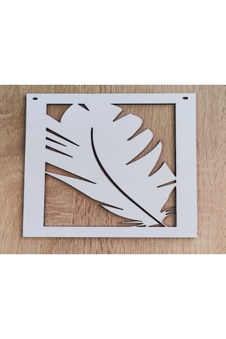 Yaprak Temalı Duvar Süsü 4lü Set