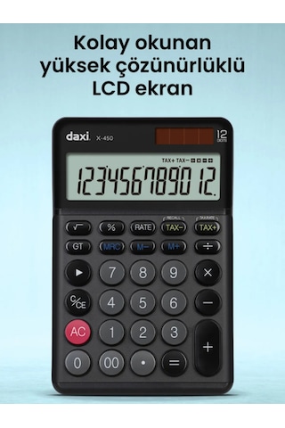 Dx X-450 Siyah Hesap Mak. Siyah