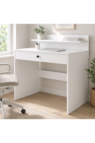 Perla 100 Cm Çalişma Masasi Beyaz