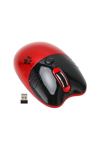 Mufunye Kola Kırmızısı Bluetooth 5.1 + 2.4ghz Optik Sessiz Kablosuz Fare, Çok Cihazlı Bilgisayar, Laptop, Tablet , 3 Dpı Ayarı, Usb Alıcı Pil Dahil Değil
