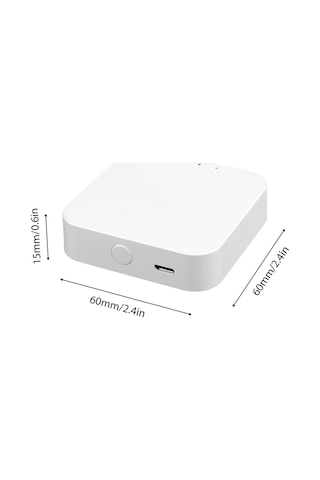 Vkemall Tuya/zigbee/bluetooth Çoklu Modlu Akıllı Ev Ağı Geçidi, 50 Cihaz Bağlantısı İle Uzaktan Kontrol