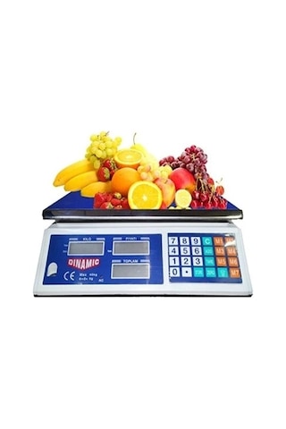 Elektronik Terazi 40 Kg Çok Renkli