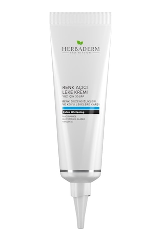 Herbaderm Yüz İçin Renk Açıcı Leke Kremi SPF30 55 ML
