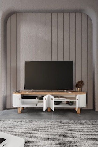 Vns Modüler Mebran Kapak. Alya Tv Sehpas180 Cm Perast Oval Tv Ün